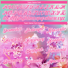 Charger l'image dans la galerie, Custom Pink White 3D Pattern Design Flowers Performance T-Shirt