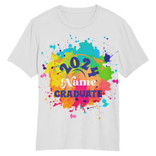 Charger l'image dans la galerie, Custom White Royal 3D Graduation Performance T-Shirt