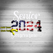 Load image into Gallery viewer, Custom Light Blue USA Flag-White 3D Graduation Performance T-Shirt