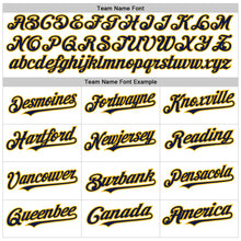 Charger l'image dans la galerie, Custom White Navy-Gold Line Authentic Baseball Jersey
