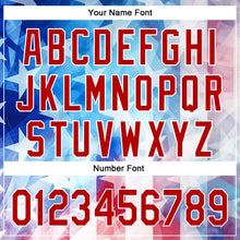 Загрузить изображение в средство просмотра галереи, Custom White Red-Royal 3D American Flag Patriotic Authentic Baseball Jersey