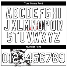 Laden Sie das Bild in den Galerie-Viewer, Custom White Black 3D American Flag Patriotic Performance T-Shirt