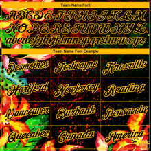 Charger l'image dans la galerie, Custom Black Gold 3D Pattern Design Holi Festival Color Powder Performance T-Shirt