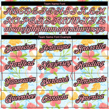 Загрузить изображение в средство просмотра галереи, Custom White Medium Pink-Black 3D Pattern Design Tropical Hawaii Flamingo Performance T-Shirt