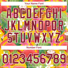 Загрузить изображение в средство просмотра галереи, Custom Yellow Crimson-White 3D Pattern Design Tropical Hawaii Flamingo Performance T-Shirt