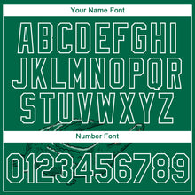 Загрузить изображение в средство просмотра галереи, Custom Kelly Green White 3D Pattern Design Crocodile Performance T-Shirt