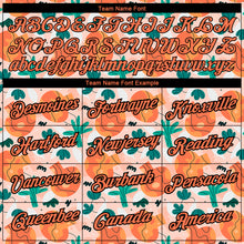 Load image into Gallery viewer, Custom Light Pink Bay Orange-Black 3D Pattern Design Abstract Doodle Performance T-Shirt