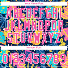 Load image into Gallery viewer, Custom Purple Pink-White 3D Pattern Design Abstract Leaf Performance T-Shirt