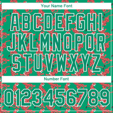 Загрузить изображение в средство просмотра галереи, Custom Kelly Green White 3D Pattern Design Tiger Performance T-Shirt