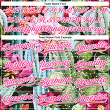 Charger l'image dans la galerie, Custom Green Pink-White 3D Pattern Design Cactus Festival Authentic Baseball Jersey