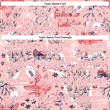 Laden Sie das Bild in den Galerie-Viewer, Custom Medium Pink White 3D Pattern Design Cactus Festival Authentic Baseball Jersey