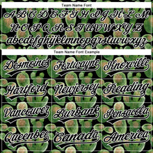 Load image into Gallery viewer, Custom Black White 3D Pattern Design Cactus Festival Authentic Baseball Jersey