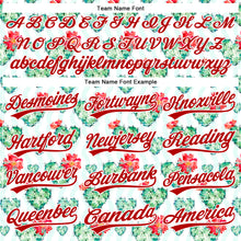 Загрузить изображение в средство просмотра галереи, Custom White Red 3D Pattern Design Cactus Festival Authentic Baseball Jersey