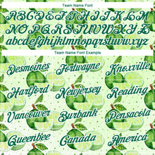 Charger l'image dans la galerie, Custom Green Kelly Green-White 3D Pattern Design Lime Performance T-Shirt