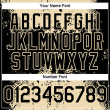 Загрузить изображение в средство просмотра галереи, Custom Black Cream 3D Pattern Design Dripping Splatter Art Performance T-Shirt