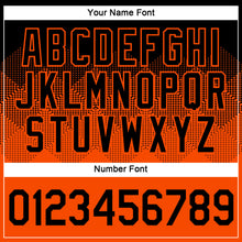 Загрузить изображение в средство просмотра галереи, Custom Black Orange 3D Pattern Design Gradient Square Shapes Performance T-Shirt