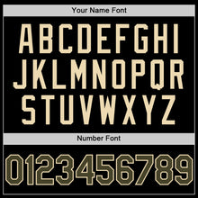 Charger l'image dans la galerie, Custom Black Olive-Cream 3D Pattern Design Gradient Style Twinkle Star Authentic Baseball Jersey