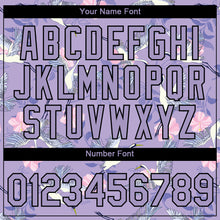 Загрузить изображение в средство просмотра галереи, Custom Purple Black 3D Pattern Design Animal Crane Performance T-Shirt