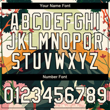 Laden Sie das Bild in den Galerie-Viewer, Custom Cream Black 3D Pattern Design Animal Crane Performance T-Shirt