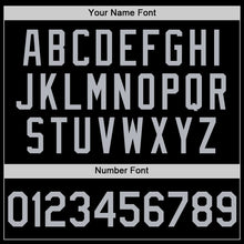 Charger l'image dans la galerie, Custom Black Gray-Purple 3D Pattern Design Geometric Shapes Authentic Baseball Jersey