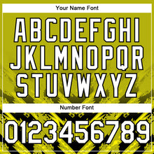 Load image into Gallery viewer, Custom Olive White-Black 3D Pattern Design Abstract Arrow Authentic Baseball Jersey