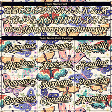 Загрузить изображение в средство просмотра галереи, Custom Cream Black 3D Pattern Design Animal Butterfly Authentic Baseball Jersey