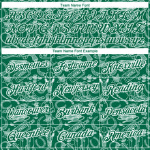 Загрузить изображение в средство просмотра галереи, Custom Kelly Green White 3D Pattern Design Cowboy Accessory Performance T-Shirt