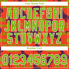 Load image into Gallery viewer, Custom Red Neon Green-White 3D Pattern Design Cowboy Rodeo Performance T-Shirt