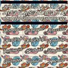 Laden Sie das Bild in den Galerie-Viewer, Custom Cream Black 3D Pattern Design Cowboy Accessory Performance T-Shirt