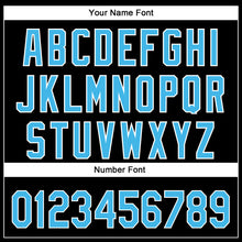 Laden Sie das Bild in den Galerie-Viewer, Custom White Sky Blue 3D Pattern Design Rave Psychedelic Authentic Baseball Jersey