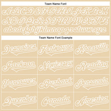 Laden Sie das Bild in den Galerie-Viewer, Custom City Cream White 3D Pattern Design Rave Skeleton Authentic Baseball Jersey