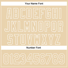 Laden Sie das Bild in den Galerie-Viewer, Custom City Cream White 3D Pattern Design Rave Skeleton Authentic Baseball Jersey