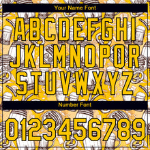 Load image into Gallery viewer, Custom Yellow Black 3D Pattern Design Oktoberfest Beer Festival Performance T-Shirt