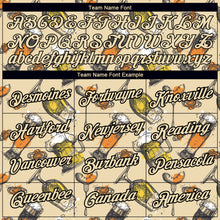 Load image into Gallery viewer, Custom City Cream Black 3D Pattern Design Oktoberfest Beer Festival Performance T-Shirt