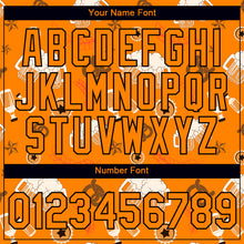 Load image into Gallery viewer, Custom Bay Orange Black 3D Pattern Design Oktoberfest Beer Festival Performance T-Shirt
