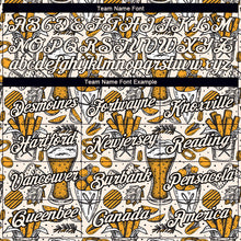 Load image into Gallery viewer, Custom Cream Black 3D Pattern Design Oktoberfest Beer Festival Performance T-Shirt