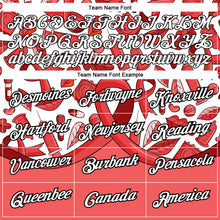 Load image into Gallery viewer, Custom Red White-Black 3D Pattern Design World AIDS Day Performance T-Shirt