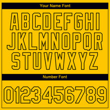 Load image into Gallery viewer, Custom Yellow Black 3D Pattern Design Dollar Sign Money Theme Performance T-Shirt