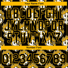 Загрузить изображение в средство просмотра галереи, Custom Black Gold 3D Pattern Design Burnfiring Dollar Sign Money Theme Performance T-Shirt