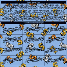 Загрузить изображение в средство просмотра галереи, Custom Light Blue Black 3D Pattern Design Dollar Sign Money Theme Performance T-Shirt