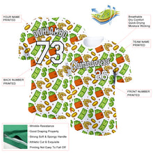 Load image into Gallery viewer, Custom White Black 3D Pattern Design Money Sign Performance T-Shirt