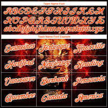 Загрузить изображение в средство просмотра галереи, Custom Black Orange-White 3D Pattern Design Animal Lion Performance T-Shirt