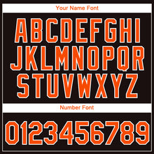 Загрузить изображение в средство просмотра галереи, Custom Black Orange-White 3D Pattern Design Animal Lion Performance T-Shirt