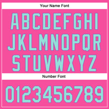 Загрузить изображение в средство просмотра галереи, Custom Pink Ice Blue Medium Purple-Light Yellow 3D Pattern Design Football Skull Helmet Authentic Baseball Jersey