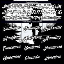 Загрузить изображение в средство просмотра галереи, Custom White Black 3D Pattern Design Fishing Performance T-Shirt