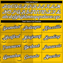 Load image into Gallery viewer, Custom Gold White-Black 3D Pattern Design Smile Emoji Performance T-Shirt