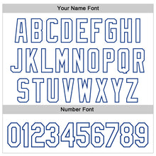 Загрузить изображение в средство просмотра галереи, Custom White Royal 3D Pattern Design Vintage Tattoos Authentic Baseball Jersey