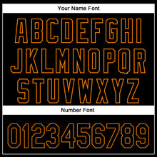 Загрузить изображение в средство просмотра галереи, Custom Black Bay Orange 3D Halloween Authentic Baseball Jersey