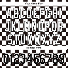 Загрузить изображение в средство просмотра галереи, Custom Black White 3D Halloween Authentic Baseball Jersey