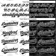 Load image into Gallery viewer, Custom Black White 3D Halloween Authentic Baseball Jersey